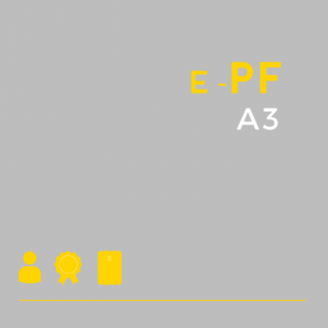 Certificado Digital para Pessoa Física A3 em cartão (e-PF A3)